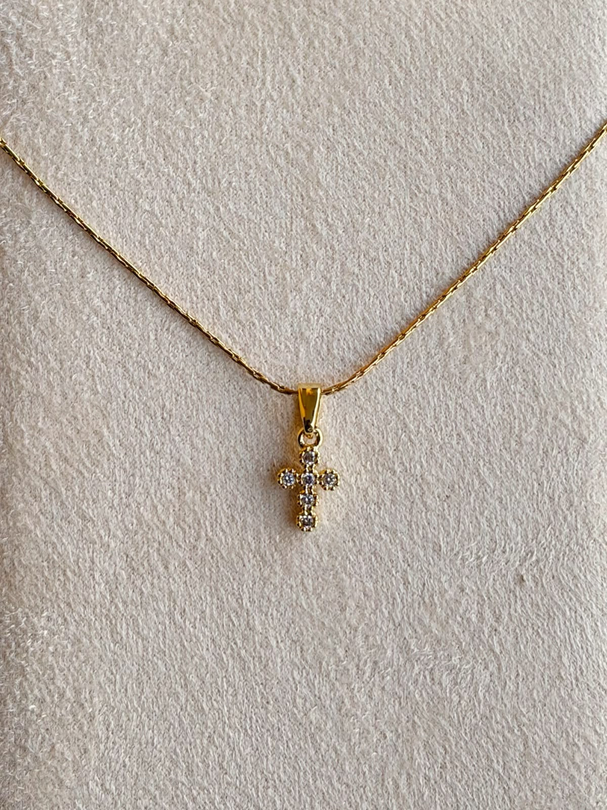 Mini Cross Necklace