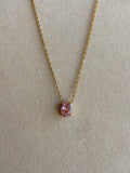 Pink stone Necklace