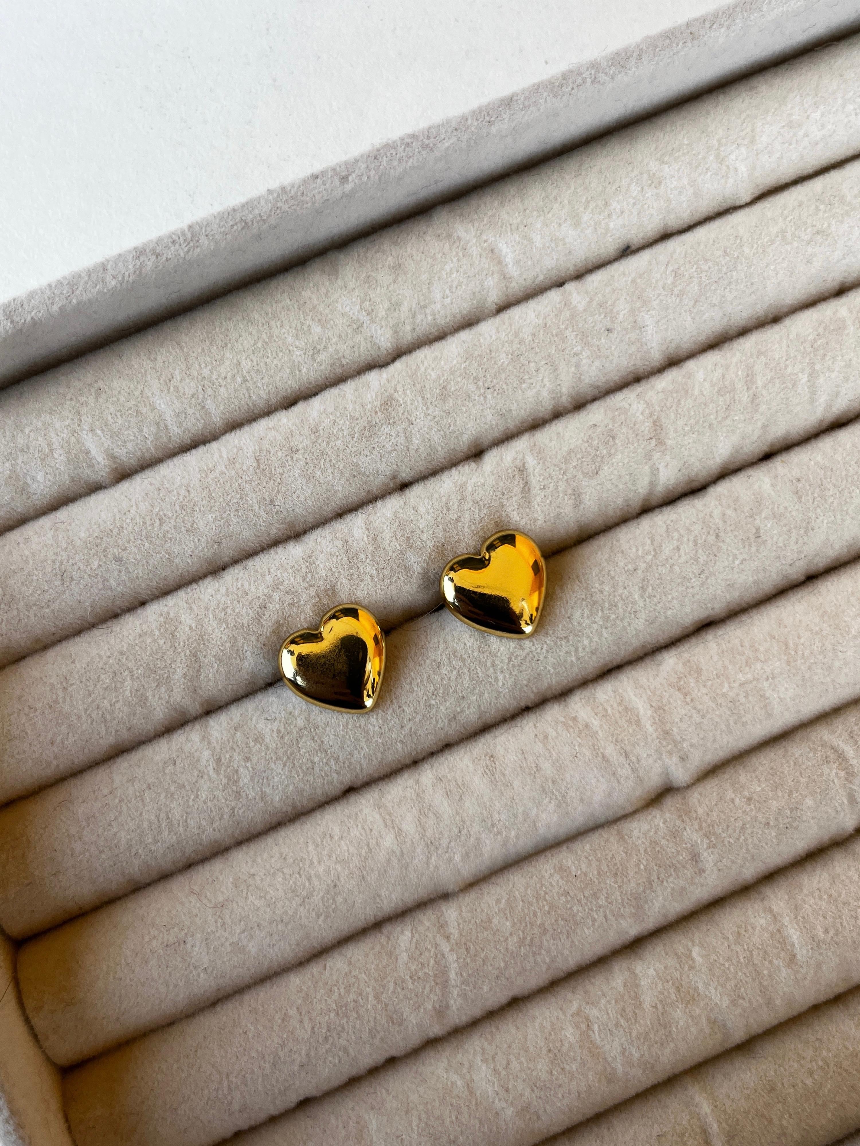 Heart Studs