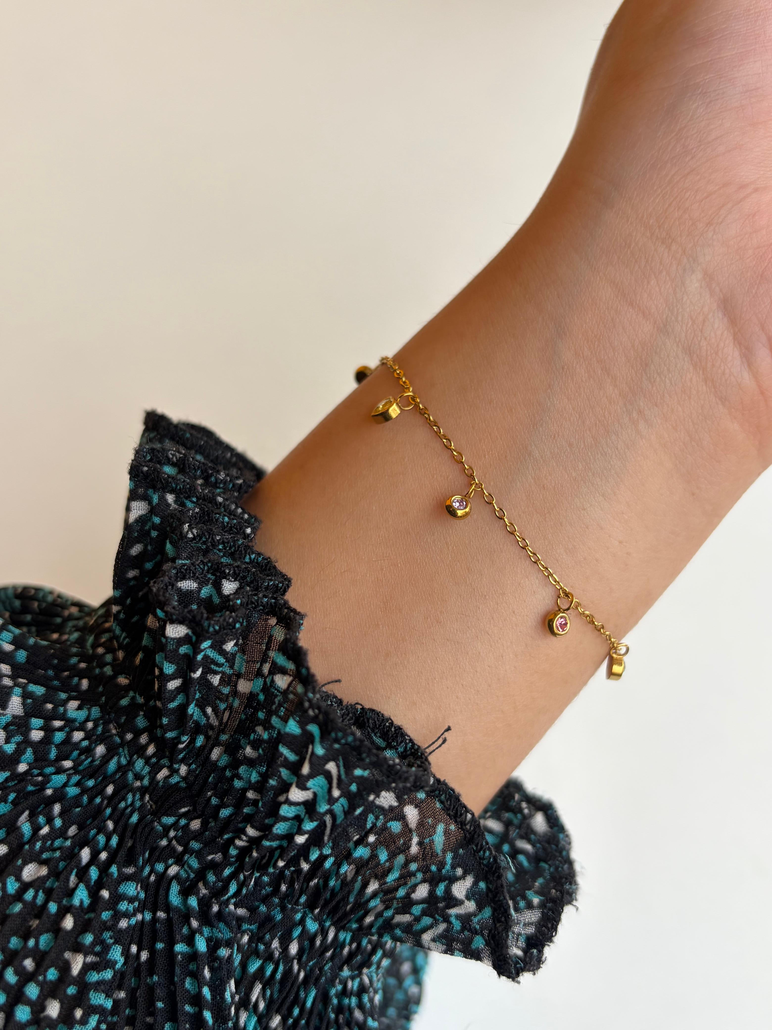 MULTICOLOUR CHARM BRACELET