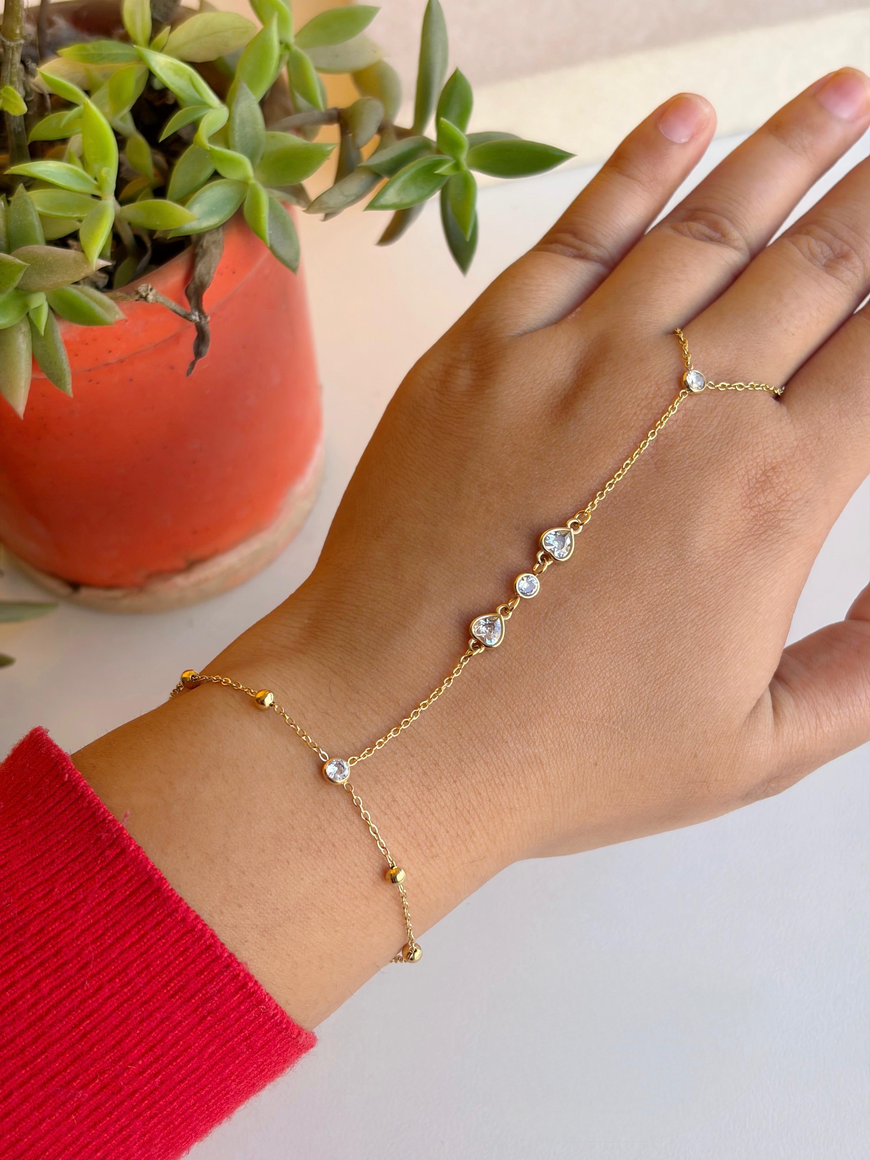 Heart Hand Chain