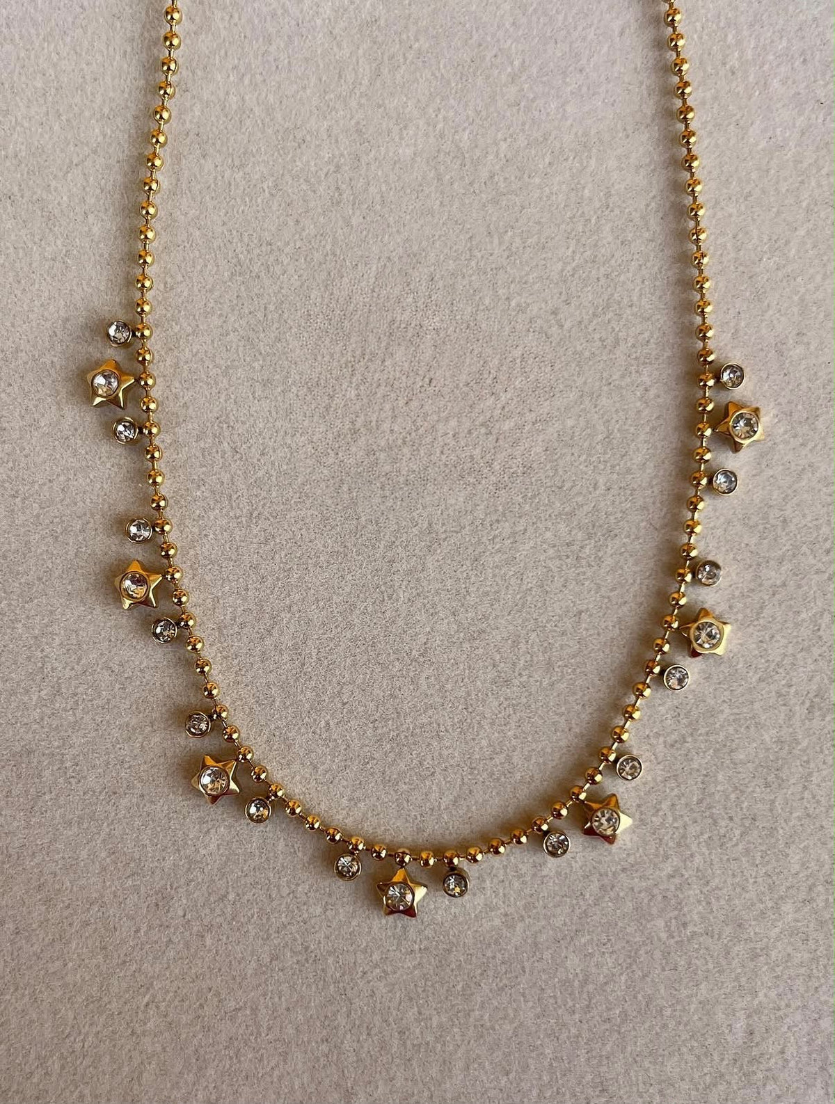 Star charm necklace