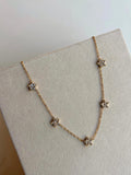 Floral Charm Necklace