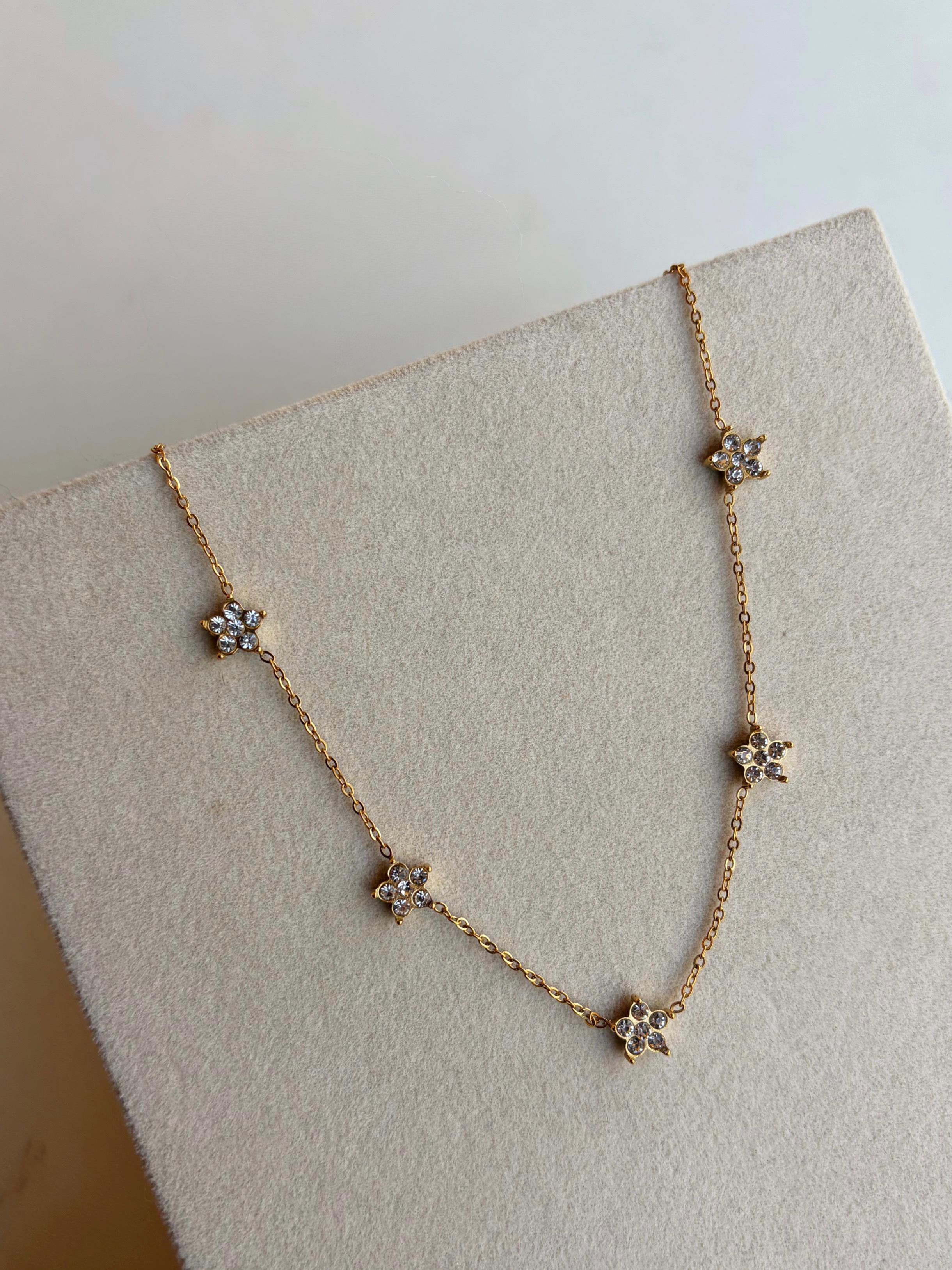 Floral Charm Necklace