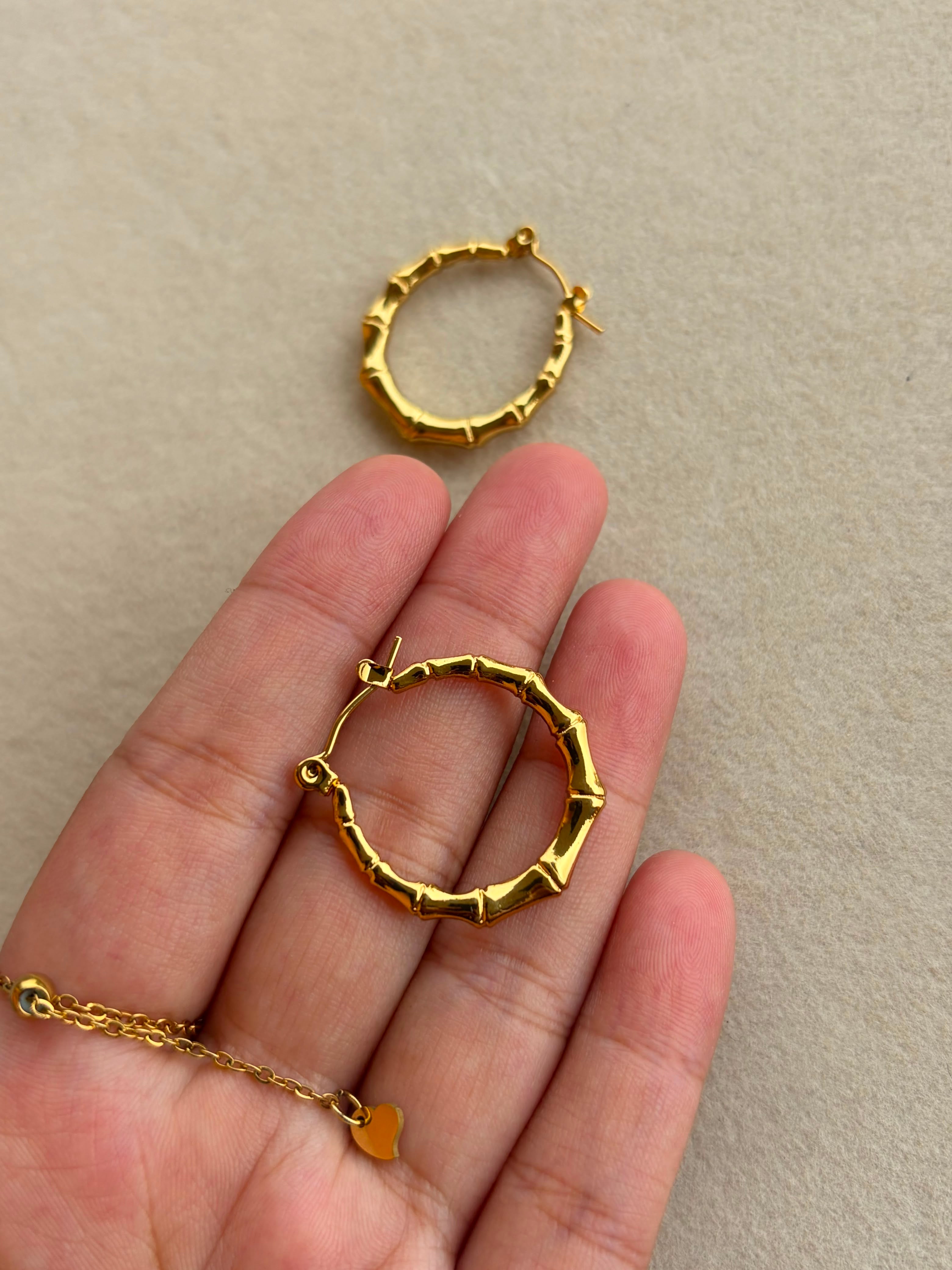 Bamboo Hoops