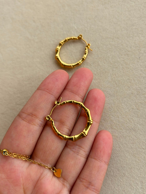 Bamboo Hoops