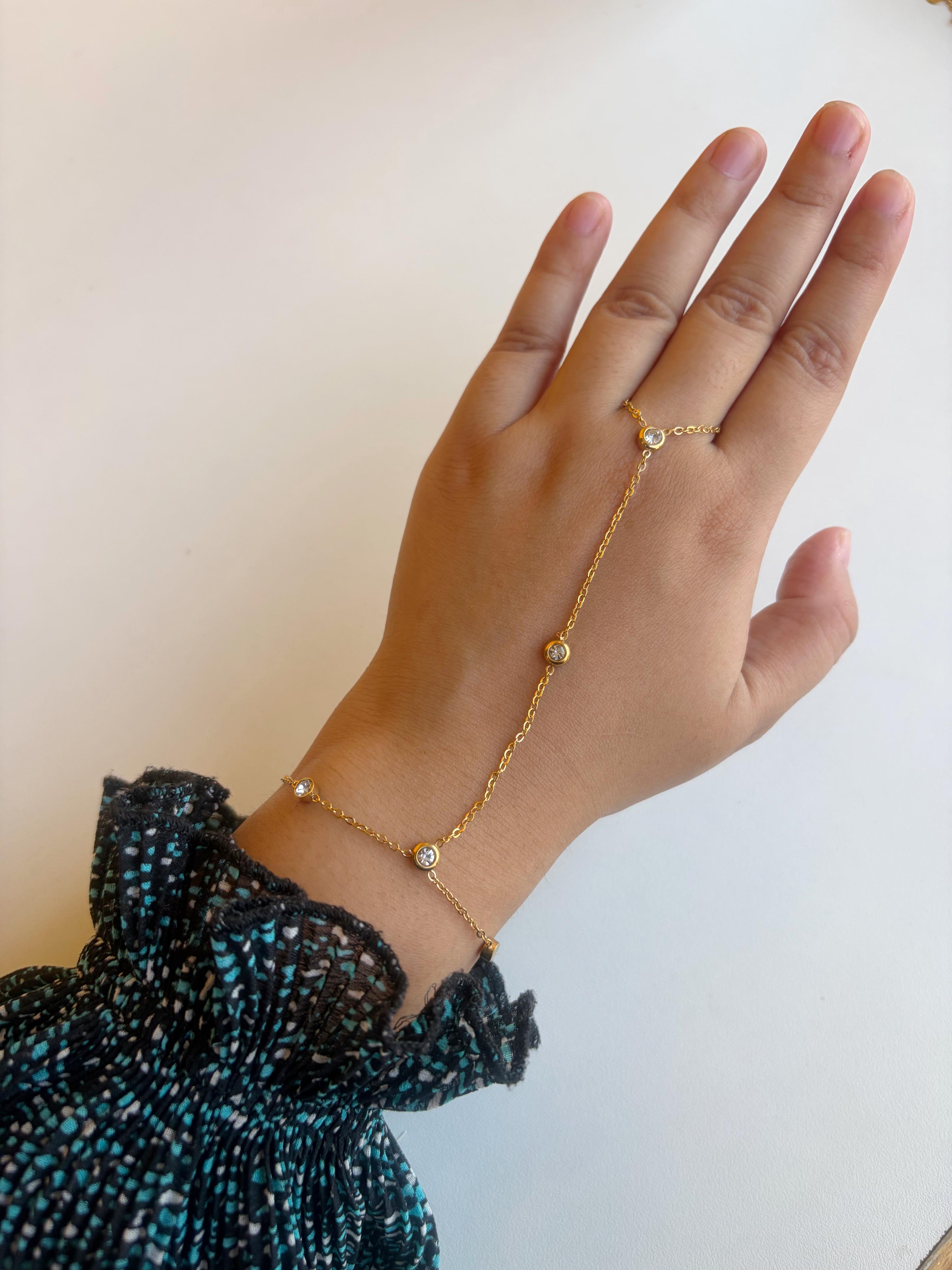 Dainty Hand Chain