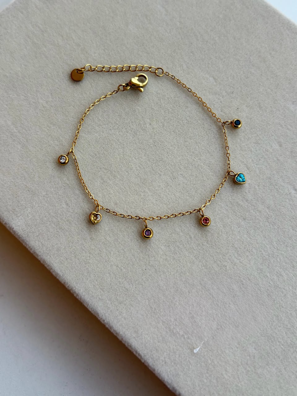 MULTICOLOUR CHARM BRACELET