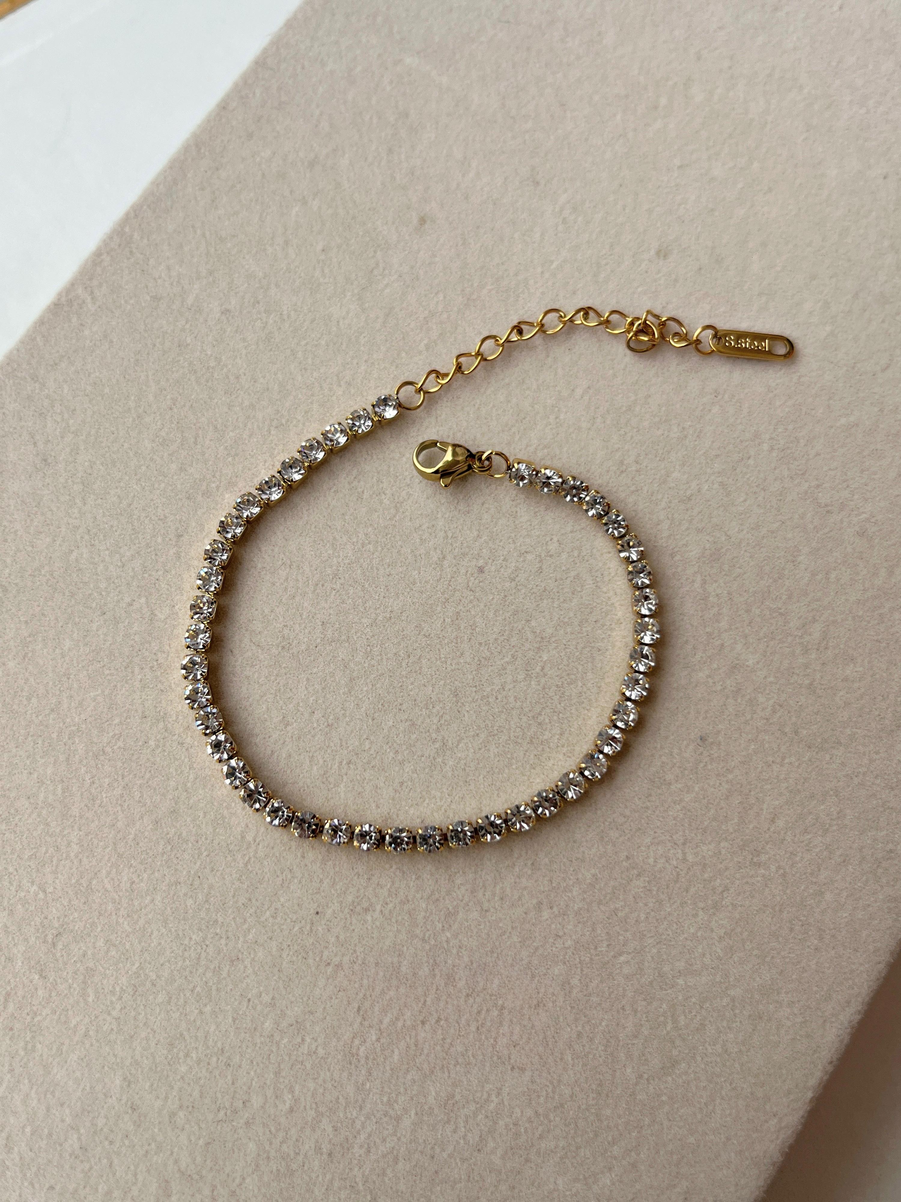 THIN TENNIS BRACELET